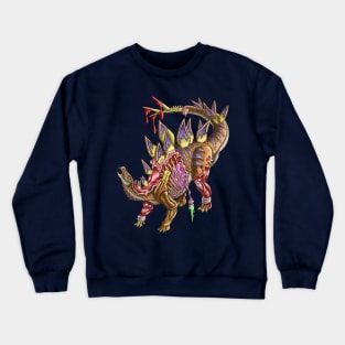 Zombie Stegosaurus Crewneck Sweatshirt